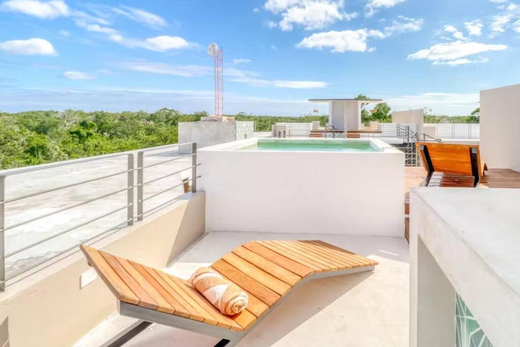 304 Amena Romantic Jungle Ph W/ Private Pool & Gym * Tulum